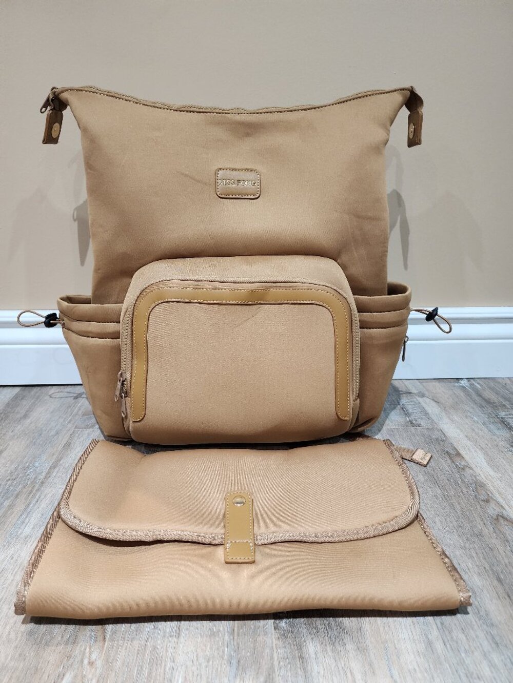 Miss Fong Diaper Bag Backpack and Diaper Changing Pad